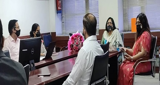 Hon’ble MD SFAC Chaired Go-Live session “Axis Bank” as Payment & Settlement bank for e-NAM- 1/3